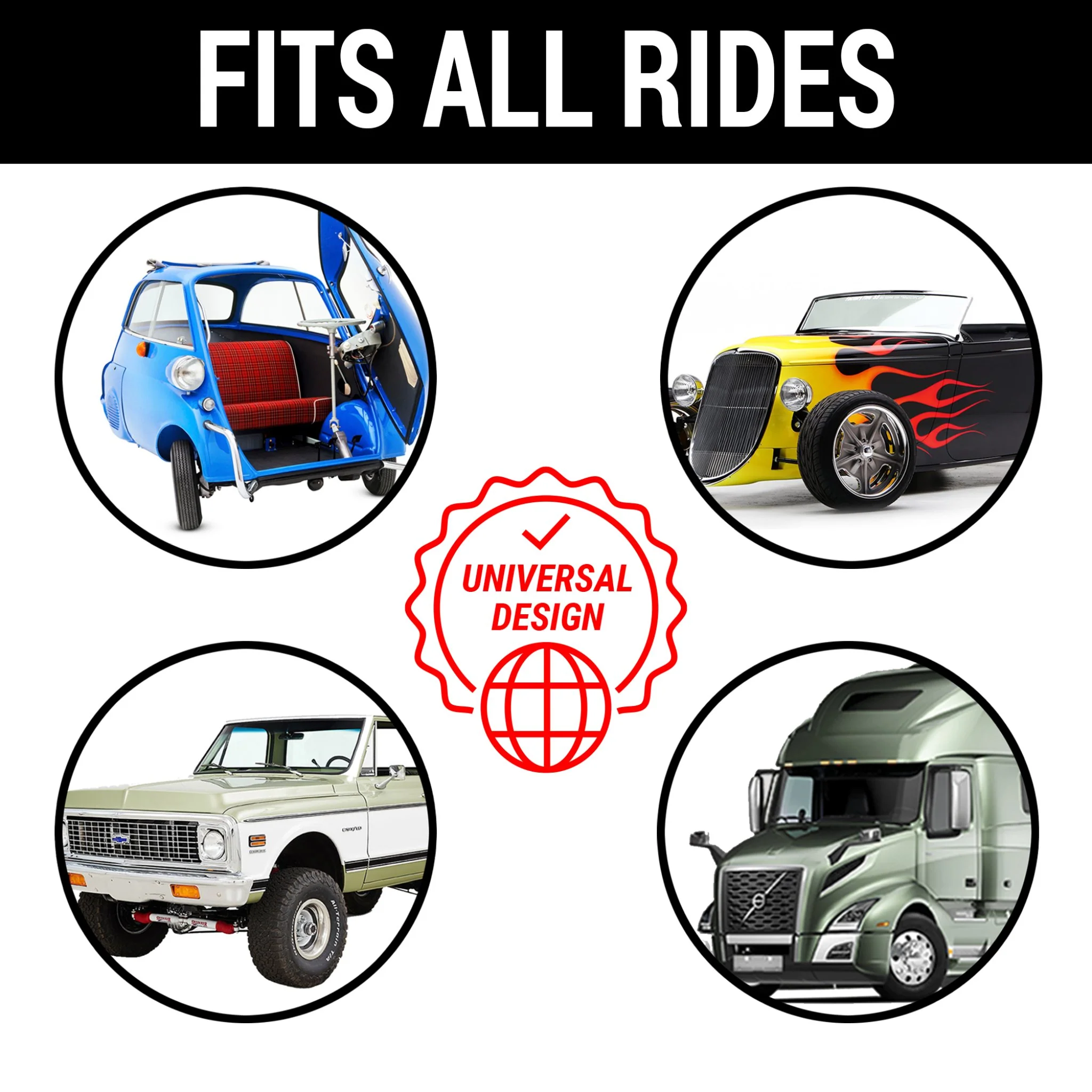 1946-1947 Packard Clipper Shaved Door Latch Emergency Cable Release Key Lock Trunk Hood Kit - Image 9